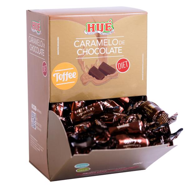 Kit toffee caramelo café e chocolate diet display 500g 2 und - Hué Imagem de Kit toffee caramelo café e chocolate diet display 500g 2 und