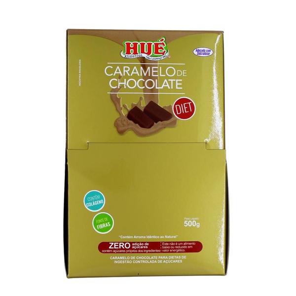 Kit toffee caramelo café e chocolate diet display 500g 2 und - Hué Imagem de Kit toffee caramelo café e chocolate diet display 500g 2 und