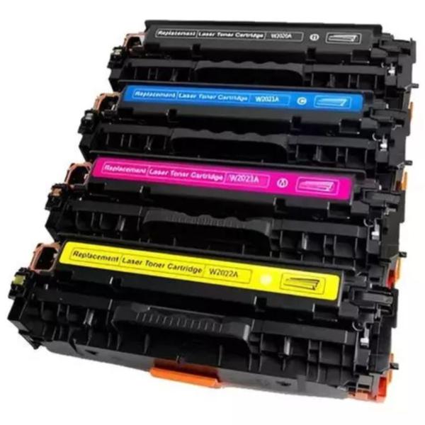 Imagem de Kit Toner Compativel P/ Uso Em Hp M479 M454 414a C/ Chip