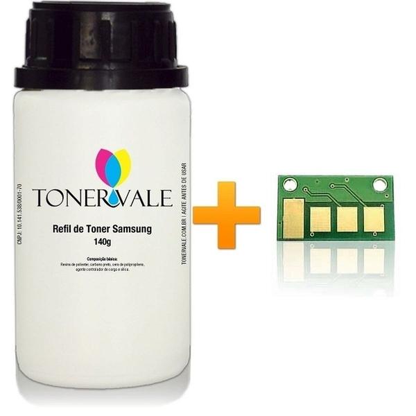 Imagem de Kit Toner Refil e Chip Toner TankFull Para Samsung D203L - M4070FR M4070 M4020ND M4020 Dose Única