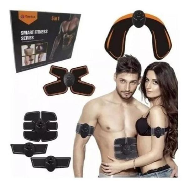 Imagem de Kit Tonificador Muscular Elétrico 5 Em 1 Smart Fitness Series