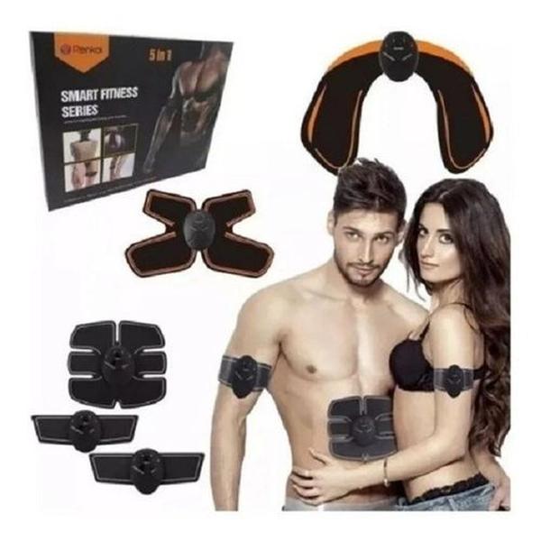 Imagem de Kit Tonificador Muscular Elétrico 5 Em 1 Smart Fitness Series