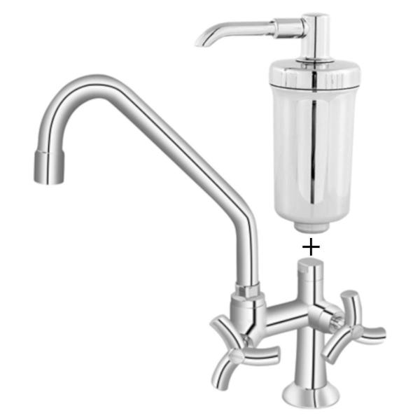 Kit Torneira Cozinha Docol Primor Mesa Mais Filtro De Água Imagem de Kit Torneira Cozinha Docol Primor Mesa Mais Filtro De Água