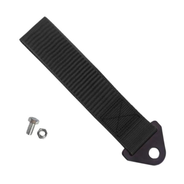 Imagem de Kit Tow Strap Fita Cinta Reboque Engate Universal Estilo BR