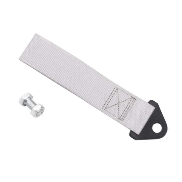 Kit Tow Strap Fita Universal Cinta de Engate Cinza Estilo BR - Veon Imagem de Kit Tow Strap Fita Universal Cinta de Engate Cinza Estilo BR