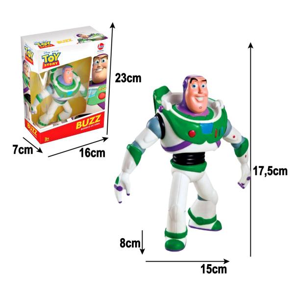 Imagem de Kit Toy Story 2 Bonecos Disney Pixar Buzz Lightyear e Wood