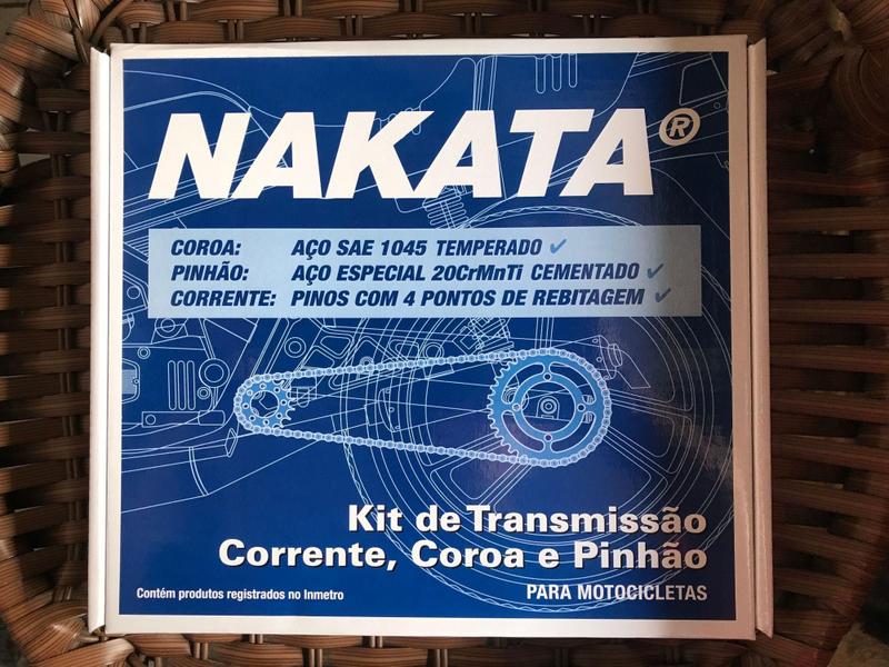 Imagem de Kit transmissão CG 160 C/retentor - Nakata