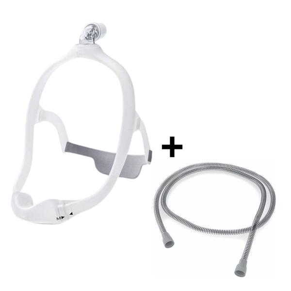 Imagem de Kit Traqueia Slimline Resmed E Máscara Nasal Dreamwear Fitpack Philips