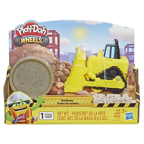 Imagem de Kit Trator de Esteira Play Doh Wheels + Massinha Play Doh Wheels Hasbro