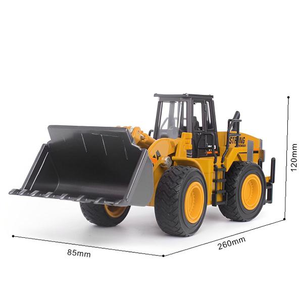 Imagem de Kit Trator Maquina Articulado Resistente Carregadora Oferta Truck Excavator Infantil