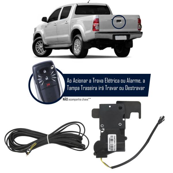 Imagem de Kit Trava de Caçamba Tragial Toyota Hilux 2005 até 2015