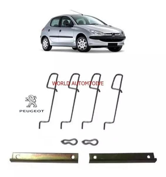 Imagem de Kit Trava Mola Pastilha Traseira Peugeot 206 207 Xsara