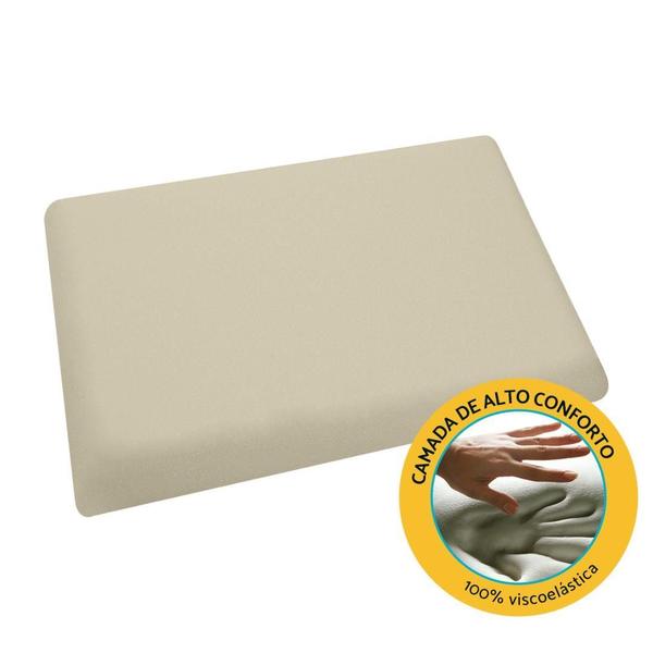 Kit Travesseiro Nasa 50X35 Antialérgico Confortável - Travesseiro Da Nasa Mastercomfort Imagem de Kit Travesseiro Nasa 50X35 Antialérgico Confortável