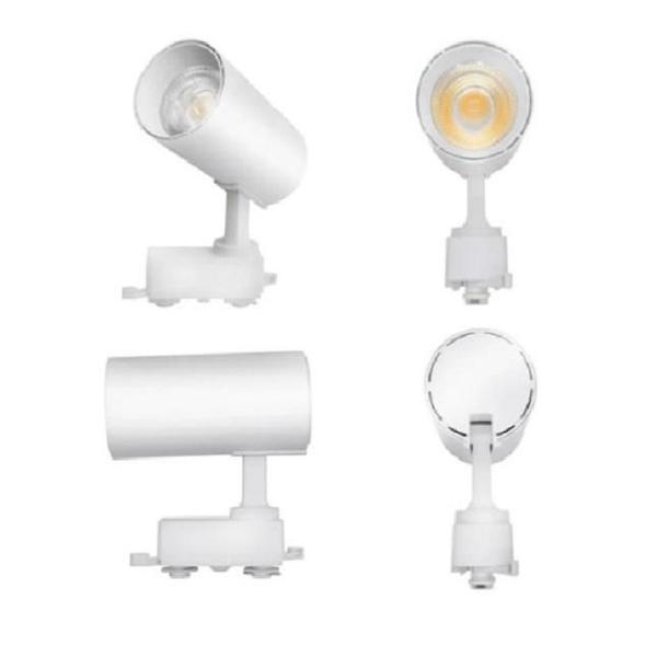 Imagem de Kit Trilho Eletrificado 2Mt + 6 Spots Led 12W Luz Bra 6500K