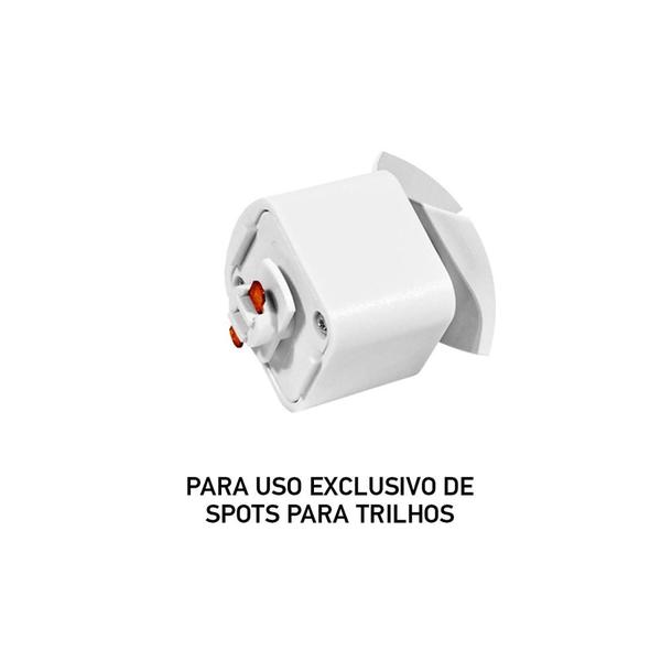 Imagem de Kit Trilho Eletrificado p/ Spot Led 1M + 4 Spots 7W 6.500K Branco - Noll Led