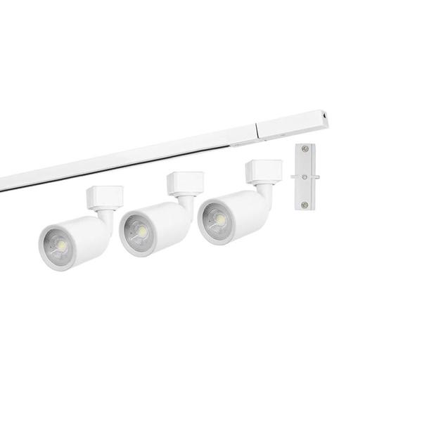 Imagem de Kit Trilho Taschibra Direct LED 3000K Branco