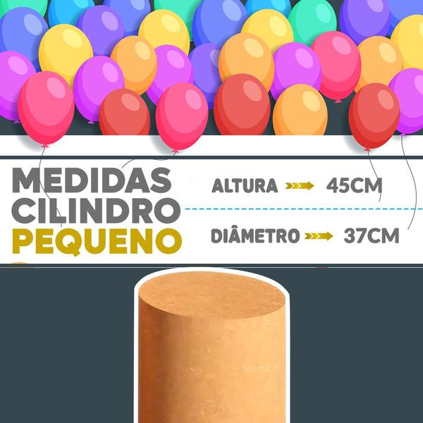 Kit Trio Mesa Cilindro Redondo Decoração Festa Pmg Mdf Madeira - ATACADÃO DO ARTESANATO MDF Imagem de Kit Trio Mesa Cilindro Redondo Decoração Festa Pmg Mdf Madeira