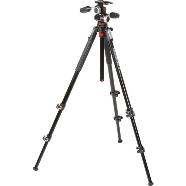 Imagem de Kit tripé + cabeça manfrotto mk190xpro3-3w - até 12kg