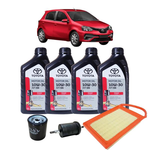 Imagem de Kit Troca de Óleo Etios 1.3/1.5 Flex 2012-2015