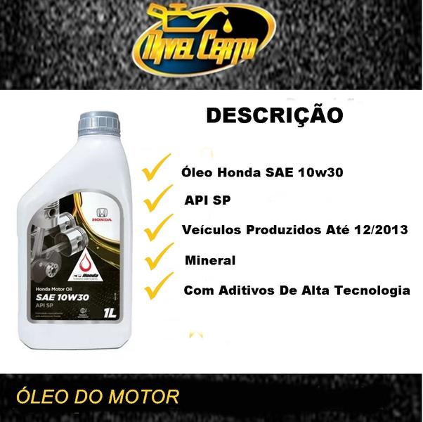 Imagem de Kit Troca De Oleo Filtros Honda New Civic