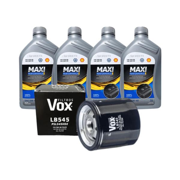 Imagem de Kit Troca De Óleo VW 5W40 SINTETICO e Filtro VOX