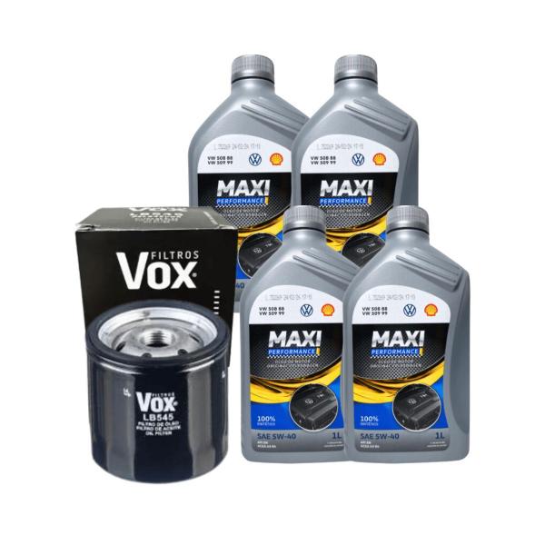 Imagem de Kit Troca De Óleo VW 5W40 SINTETICO e Filtro VOX