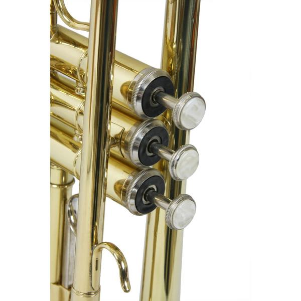 Imagem de Kit Trompete TP 200 Laqueado New York + Estante de Partitura S1