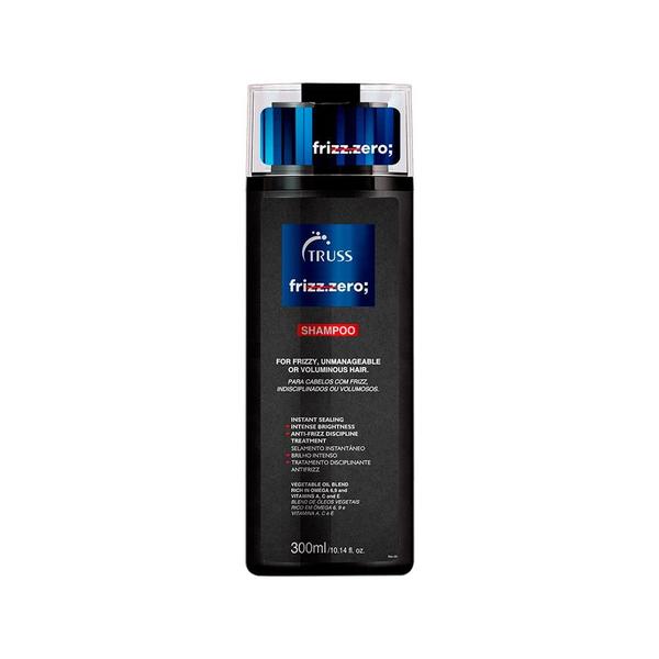 Kit Truss Frizz Zero Shampoo 300ml + Condicionador 300ml + Finalizador 260ml Imagem de Kit Truss Frizz Zero Shampoo 300ml + Condicionador 300ml + Finalizador 260ml