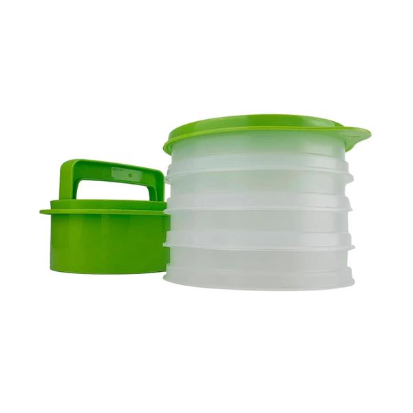 Imagem de Kit Tupperware Burguer Express Margarita 6 peças