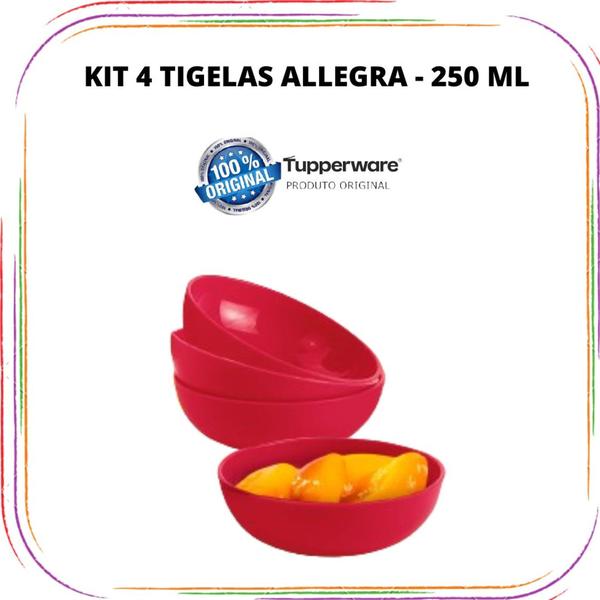 Imagem de Kit Tupperware Tigelinha Actualite - 700 ml