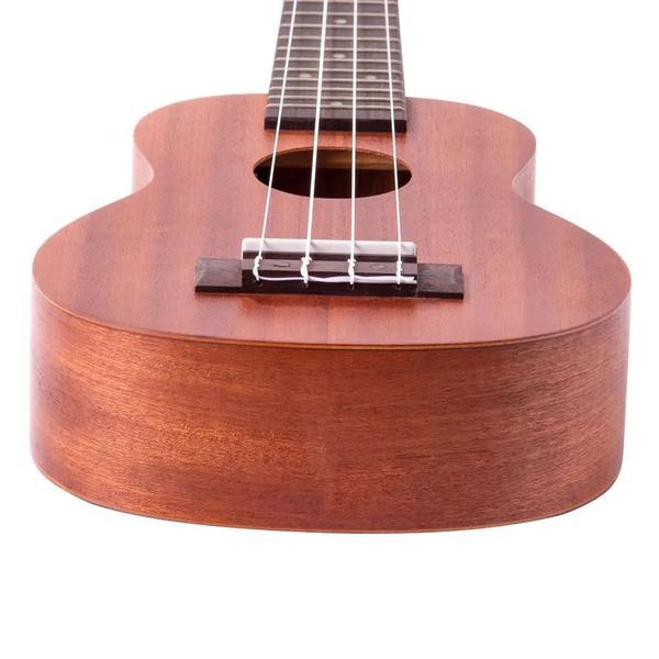 Imagem de Kit Ukulele Soprano Elétrico Aquila Sapele Winner Ux04