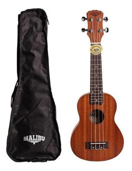 Imagem de Kit Ukulele Soprano Eletroacústico Cordas Aquila 21S Malibu