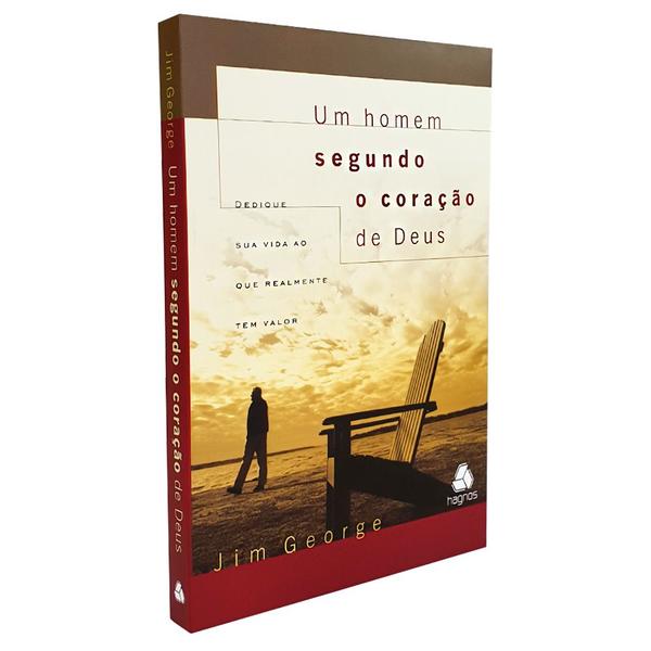 Imagem de Kit Um Homem Segundo o Coração de Deus + Caderno Minhas Anotações Bíblicas Leão