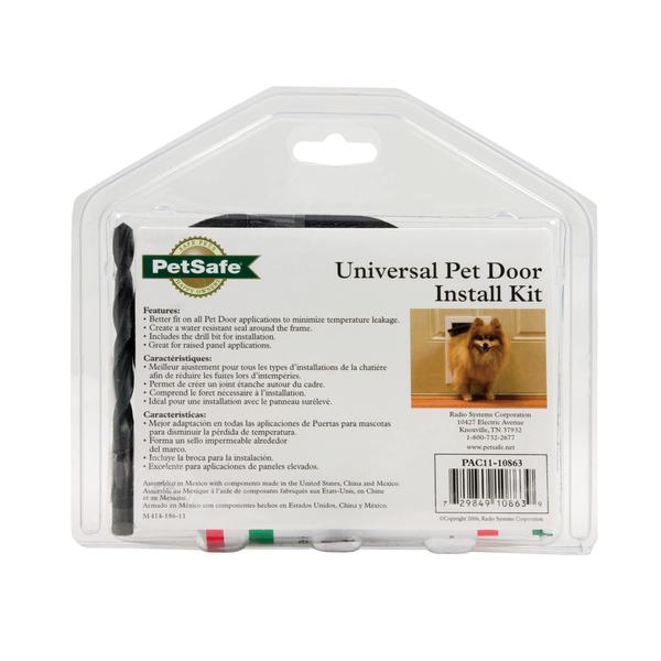 Imagem de Kit universal de instalação de portas para animais de estimação e proteção contra intempéries PetSafe