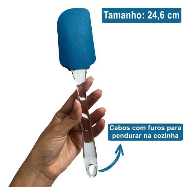 Imagem de Kit Utensilio Cozinha Wincy Com 3 Peças Em Silicone Cla09261