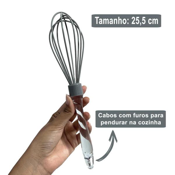 Imagem de Kit Utensilio Cozinha Wincy Com 3 Peças Em Silicone Cla09261