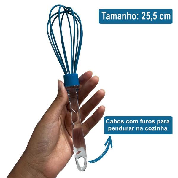 Imagem de Kit Utensilio Cozinha Wincy Com 3 Peças Em Silicone Cla09261