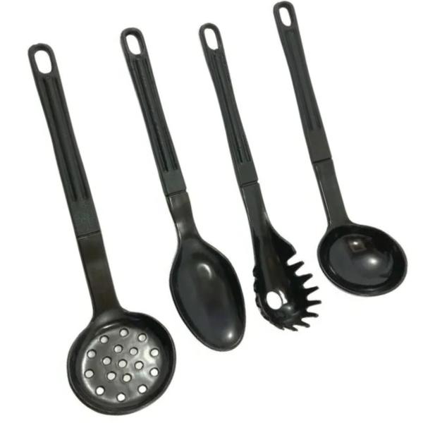 Imagem de Kit utensílios cozinha 4 peças antiaderente show não gruda 