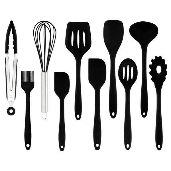 Imagem de Kit Utensílios De Cozinha Em Silicone 10 Peças