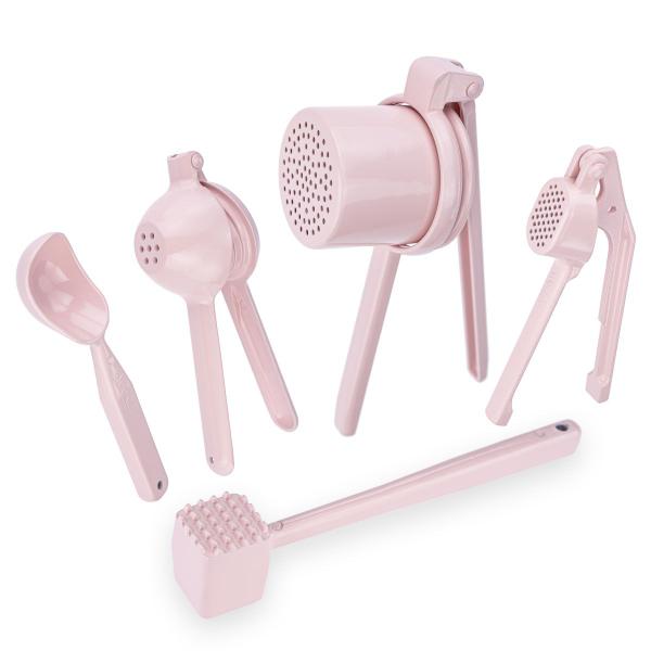 Imagem de Kit Utensílios de Cozinha Rosa Weck