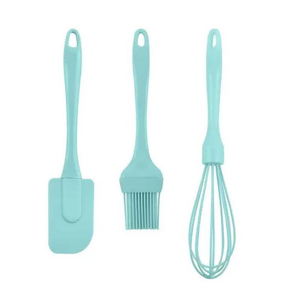 Imagem de Kit Utensílios de Silicone para Bolo 3 peças