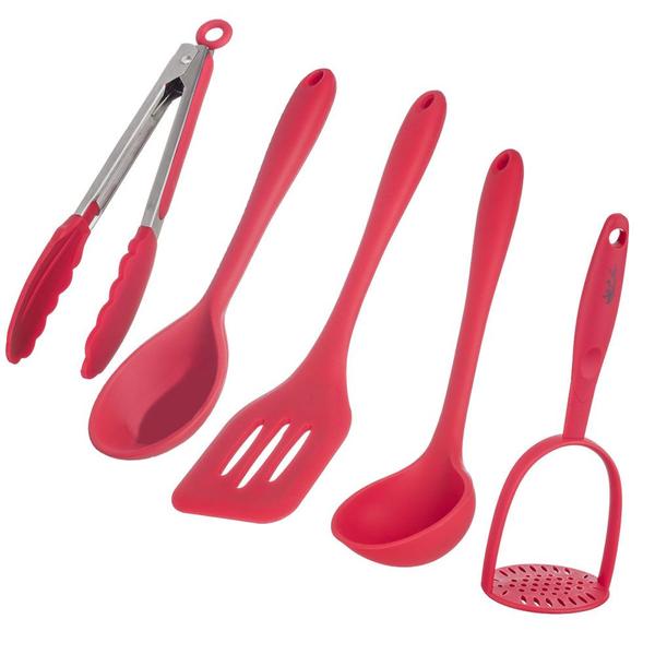 Imagem de Kit Utensílios de Silicone para Servir Completo Weck