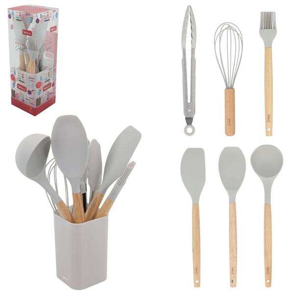 Imagem de Kit utensílios para cozinha moderna Resistentes