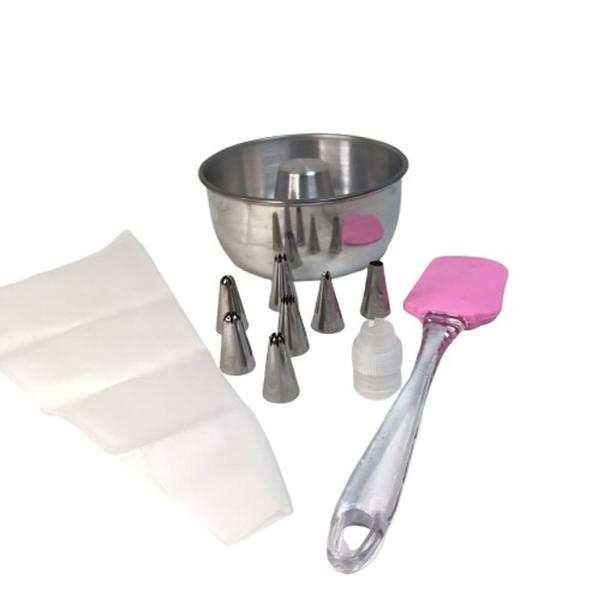 Imagem de Kit utensílios para sobremesas ferramentas eficientes para preparar doces mais elaborados