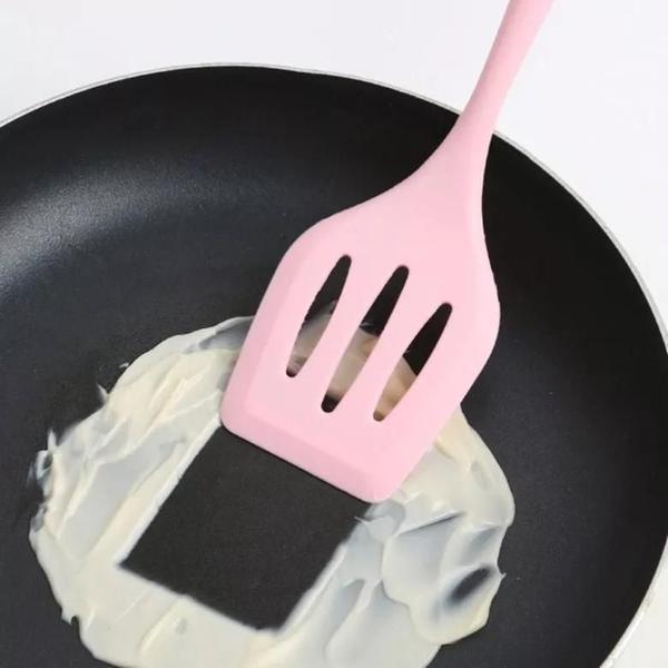 Kit Utensílios Silicone Cozinha 5 Peças - Shopmix Imagem de Kit Utensílios Silicone Cozinha 5 Peças