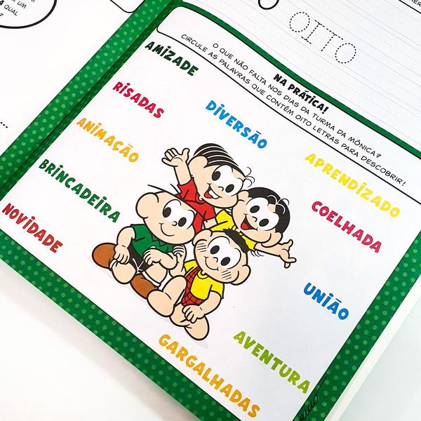 Imagem de Kit Vamos Aprender Turma da Mônica  Alfabeto + Números