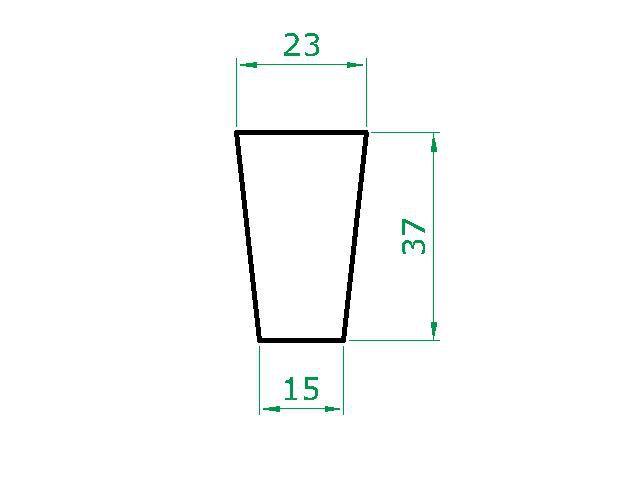 Imagem de Kit Vaso Planta + Prato 35x25 Redondo Cônico Polietileno