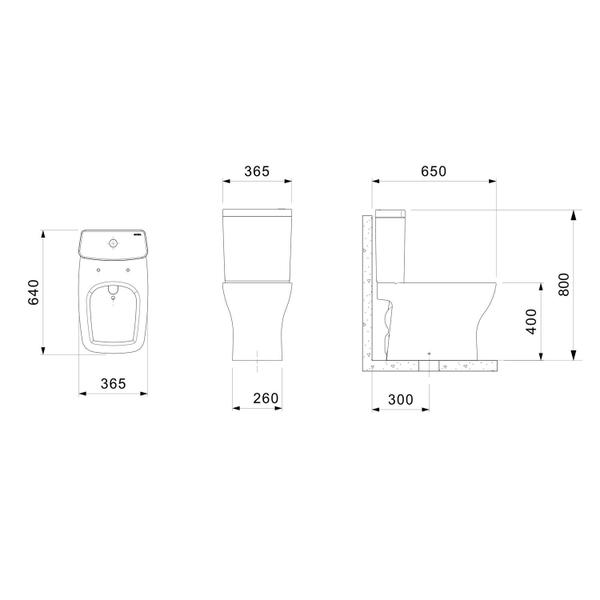Kit Vaso Sanitário com Caixa Acoplada e Assento Soft Close Boss Incepa - Roca I Incepa Imagem de Kit Vaso Sanitário com Caixa Acoplada e Assento Soft Close Boss Incepa