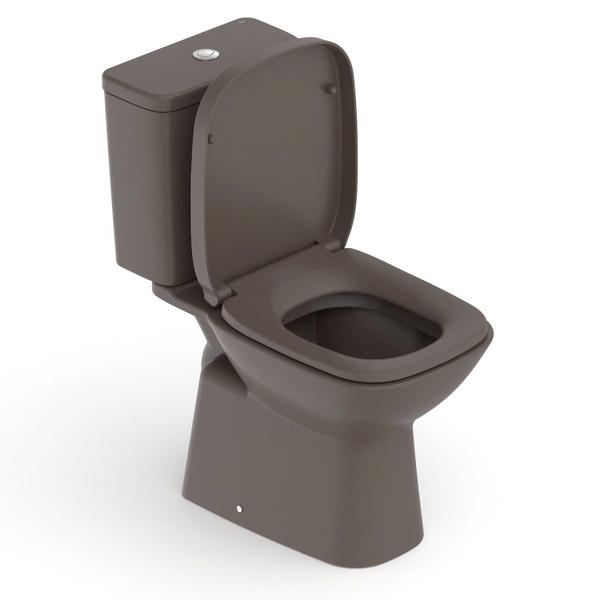 Kit Vaso Sanitário com Caixa Acoplada e Assento Soft Close Debba Classic Roca Imagem de Kit Vaso Sanitário com Caixa Acoplada e Assento Soft Close Debba Classic Roca