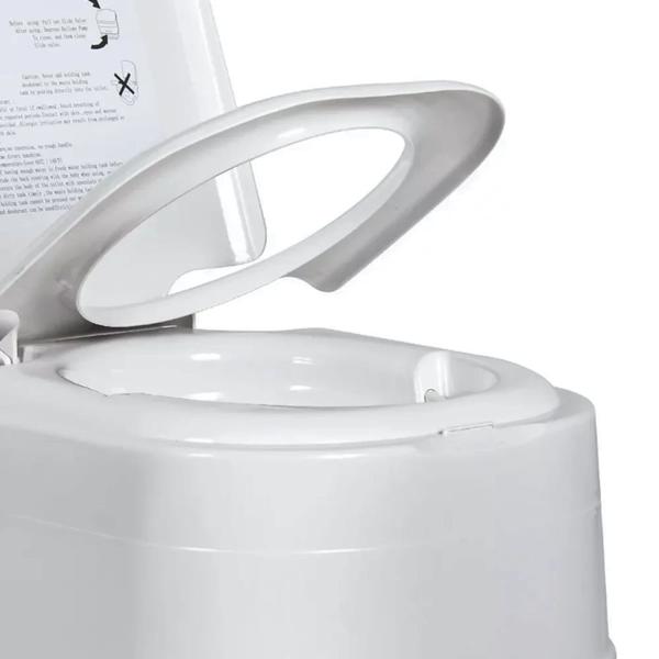 Imagem de Kit Vaso Sanitario Portatil Porta Potti Ecocamp Comfort 24 L  Pia Lavatorio Camping e Eco Bac Bus Ntk 250ml  Nautika